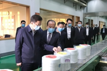 韓正到巨石集團九江有限公司調研